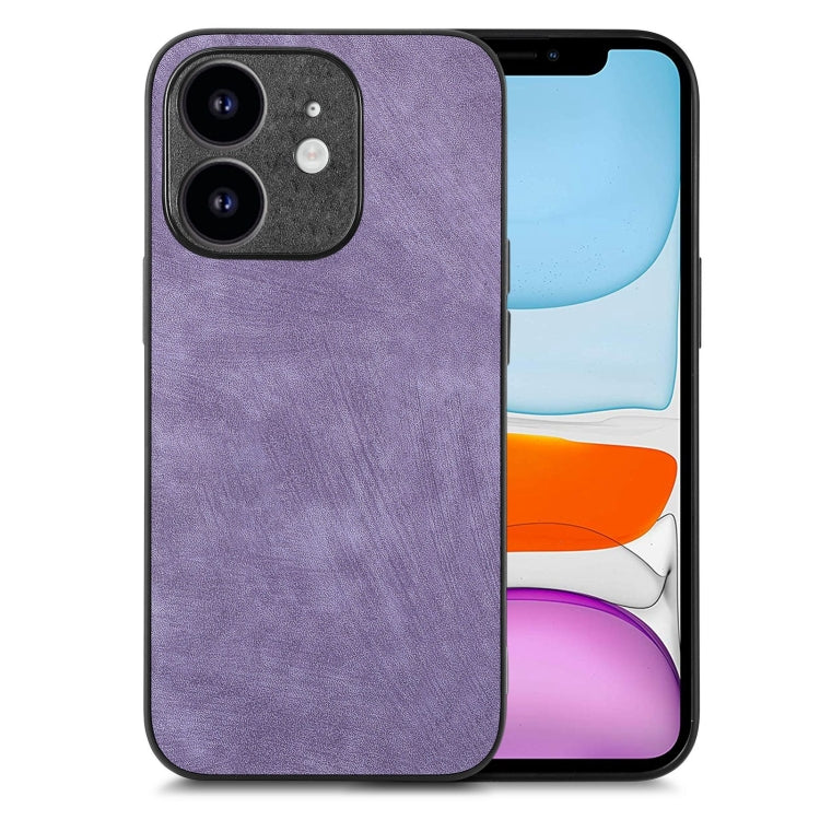 Vintage Leather PC Back Cover Phone Case