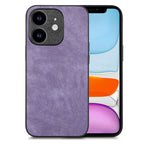 Vintage Leather PC Back Cover Phone Case