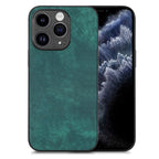 Vintage Leather PC Back Cover Phone Case