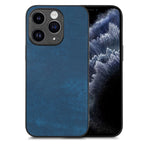 Vintage Leather PC Back Cover Phone Case