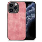 Vintage Leather PC Back Cover Phone Case