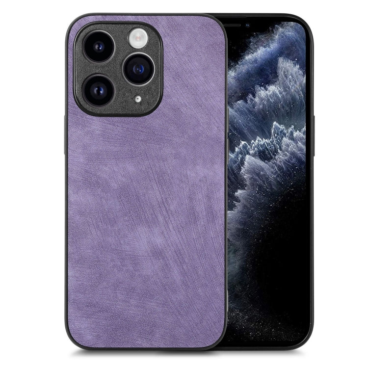 Vintage Leather PC Back Cover Phone Case