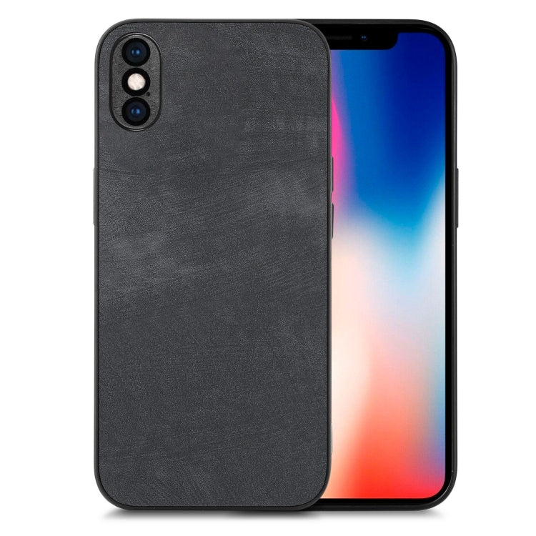 Vintage Leather PC Back Cover Phone Case