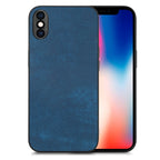 Vintage Leather PC Back Cover Phone Case