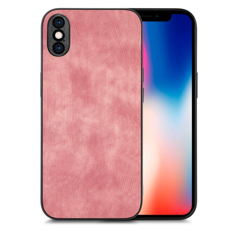 Vintage Leather PC Back Cover Phone Case