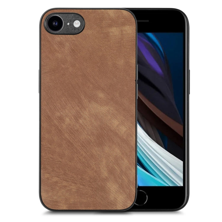 Vintage Leather PC Back Cover Phone Case