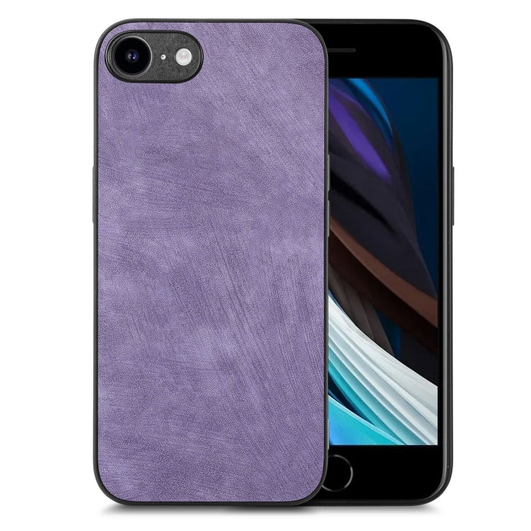 Vintage Leather PC Back Cover Phone Case