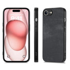 Vintage Leather PC Back Cover Phone Case