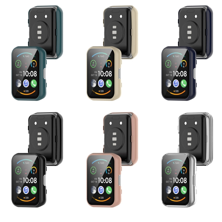 PC + 9H Tempered Film Integrated Watch Protective Case