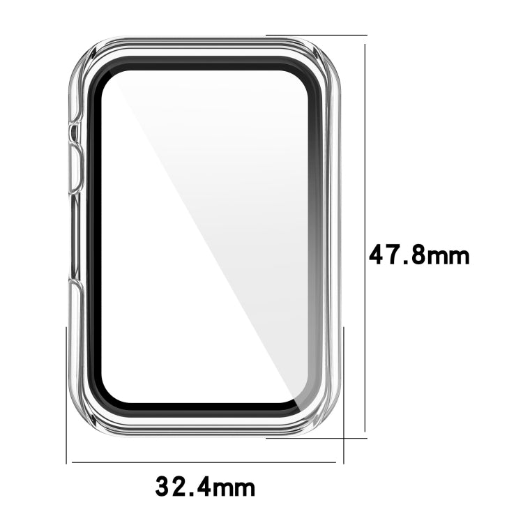 PC + 9H Tempered Film Integrated Watch Protective Case