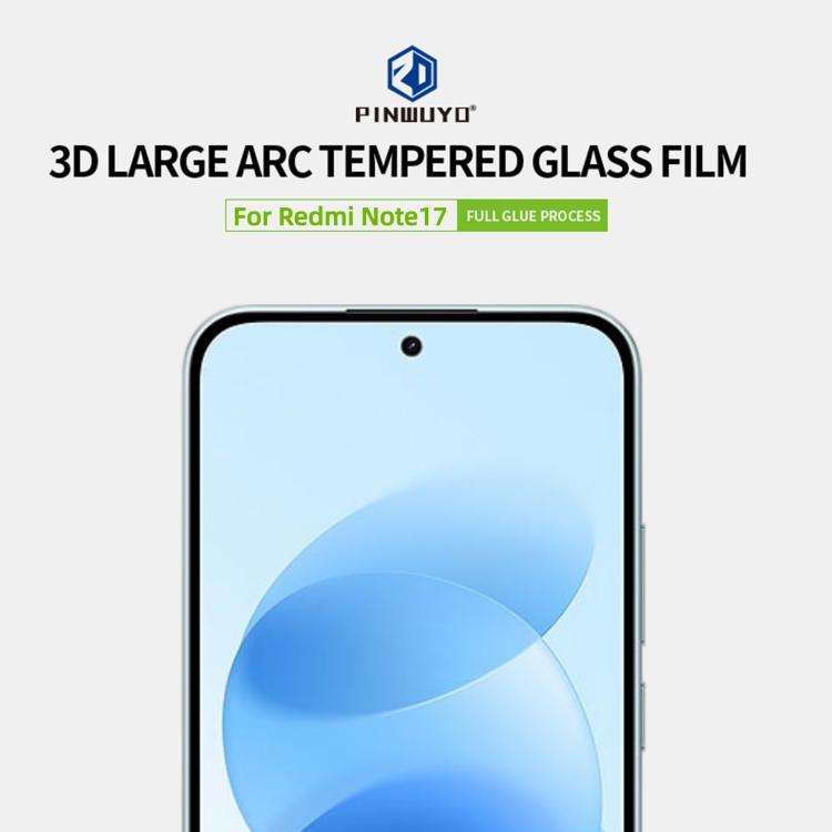 PINWUYO 9H 3D Full Screen Explosion-proof Tempered Glass Film