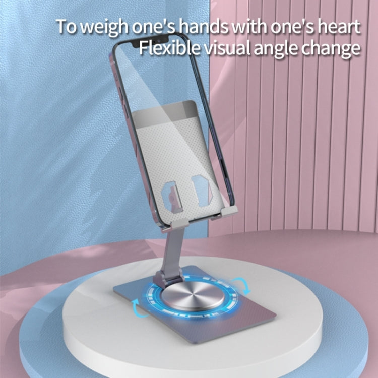 Aluminum Alloy Adjustable Folding Desktop Phone Holder
