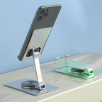 Aluminum Alloy Adjustable Folding Desktop Phone Holder