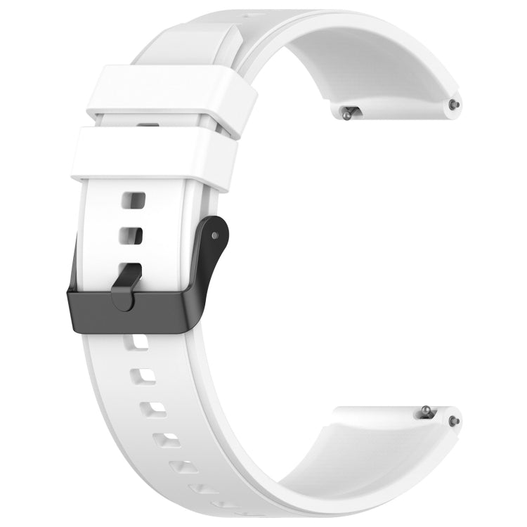 22mm Solid Color Silicone Watch Band