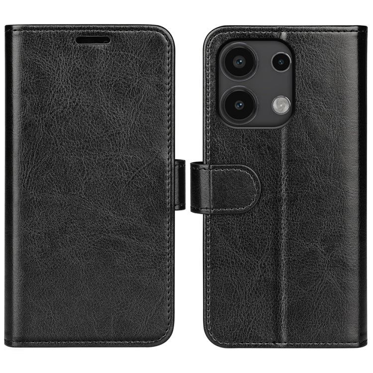 R64 Texture Horizontal Flip Leather Phone Case