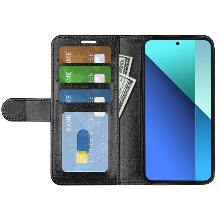 R64 Texture Horizontal Flip Leather Phone Case