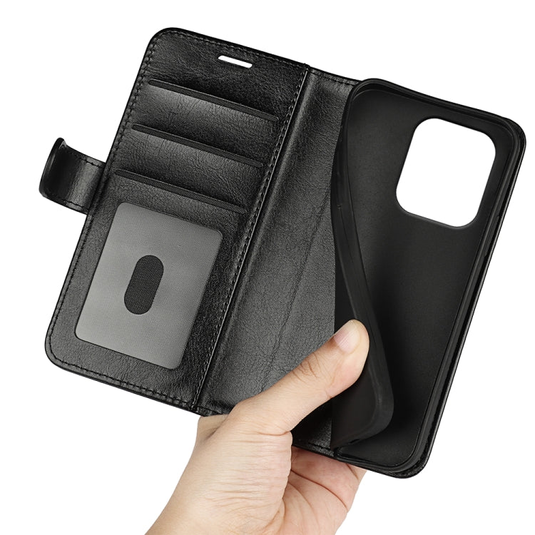 R64 Texture Horizontal Flip Leather Phone Case