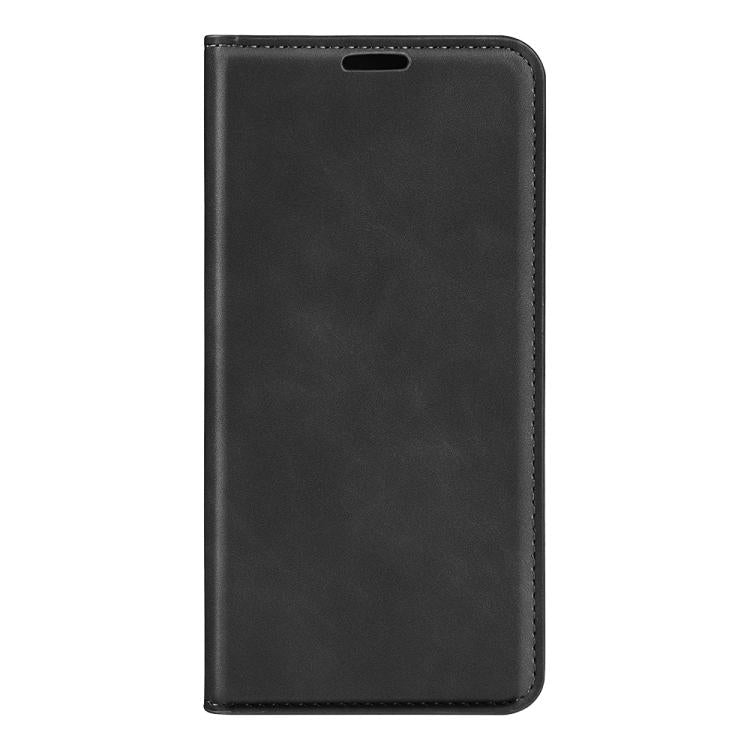 Retro-skin Magnetic Suction Leather Phone Case