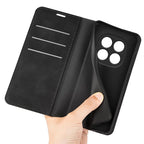 Retro-skin Magnetic Suction Leather Phone Case