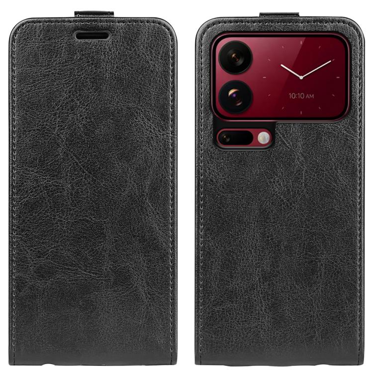 R64 Texture Single Vertical Flip Leather Phone Case