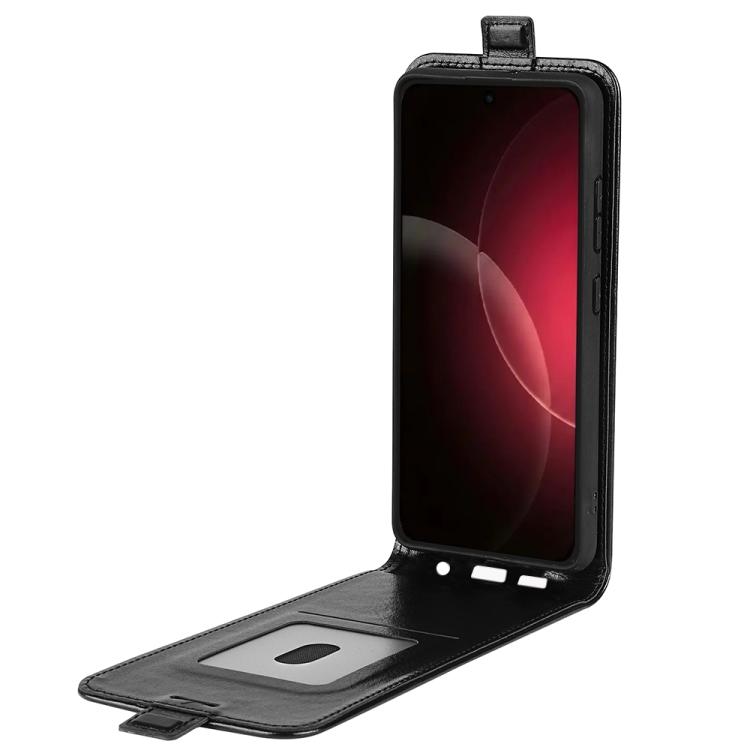R64 Texture Single Vertical Flip Leather Phone Case
