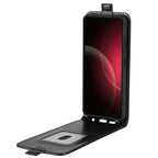 R64 Texture Single Vertical Flip Leather Phone Case