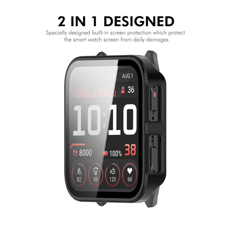 ENKAY Hat-Prince Full Coverage Tempered Glass Film Integrated PC Watch Cover