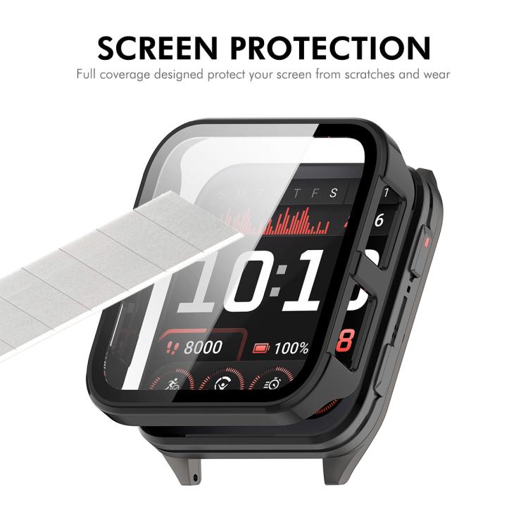 ENKAY Hat-Prince Full Coverage Tempered Glass Film Integrated PC Watch Cover