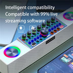 SY8 Live Sound Card All-in-one Machine Speaker Stereo Subwoofer With Mic — view 5