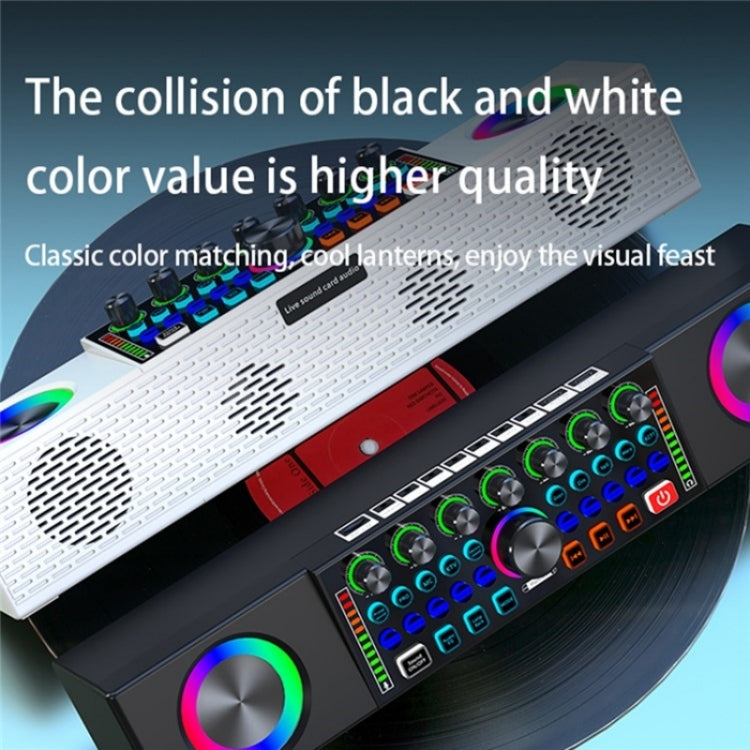 SY8 Live Sound Card All-in-one Machine Speaker Stereo Subwoofer With Mic — view 8