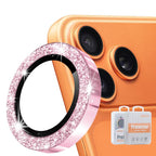 ENKAY Hat-Prince Glitter Rear Lens Aluminium Alloy Tempered Glass Film