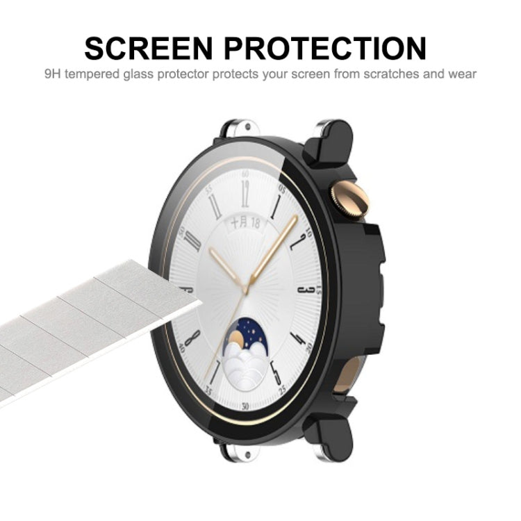 ENKAY Hat-Prince Full Coverage PC + Tempered Film Integrated Watch Protective Case