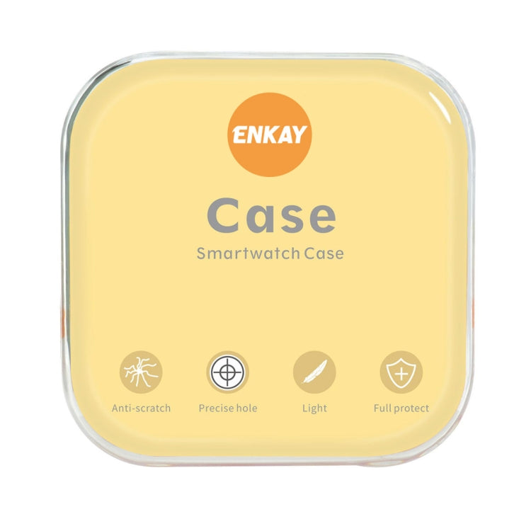 ENKAY Hat-Prince Full Coverage PC + Tempered Film Integrated Watch Protective Case