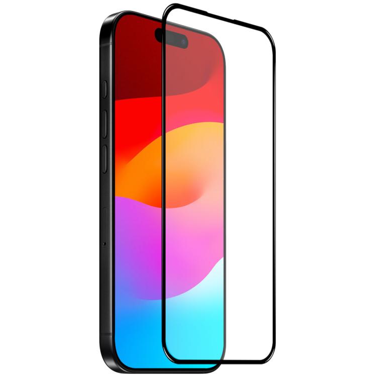 NORTHJO A++ Screen Protector Full Glue Silk Printing Tempered Glass Film — For iPhone 17 Pro