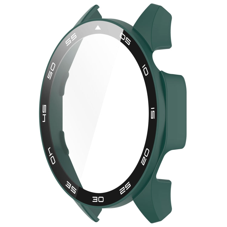 PC + Tempered Glass Integrated Watch Protective Case with Graduated Dial