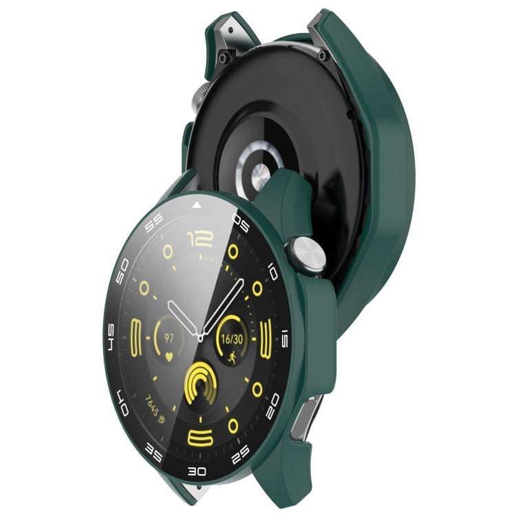 PC + Tempered Glass Integrated Watch Protective Case with Graduated Dial