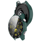 PC + Tempered Glass Integrated Watch Protective Case with Graduated Dial