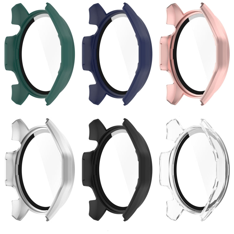 PC + Tempered Glass Integrated Watch Protective Case with Graduated Dial