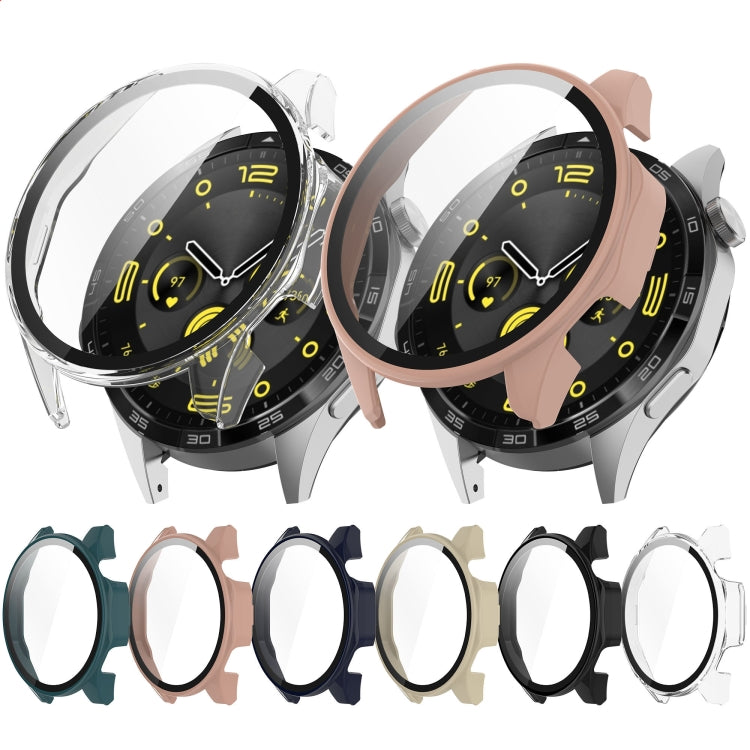 PC+Tempered Glass Integrated Smart Watch Case