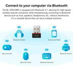 LB-LINK WN510BT Office Home Bluetooth 5.1 Transmitter Receiver Driver Free USB Adapter