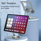 G68 360-Degree Rotating Foldable Phone Tablet Desktop Holder — G68 Silver