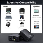 WAVLINK NU72P11 100Mbps Network Print Server USB 2.0 Network Printer Power Adapter — view 8