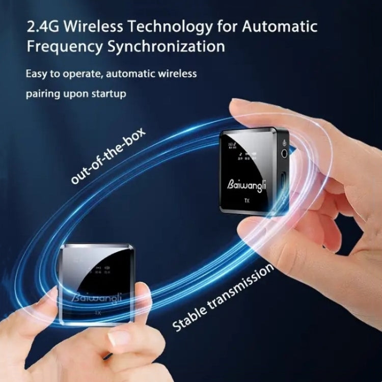 SX39 For USB-C / Type-C Port Lavalier Wireless Noise Reduction Microphone with Dual Transmitter + Receiver — view 5