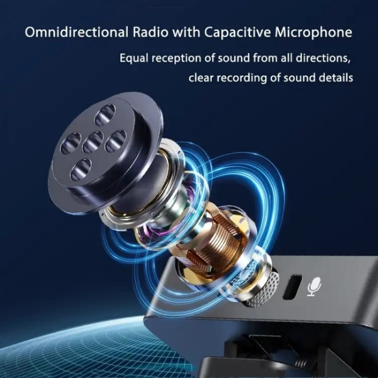 SX39 For USB-C / Type-C Port Lavalier Wireless Noise Reduction Microphone with Dual Transmitter + Receiver — view 7
