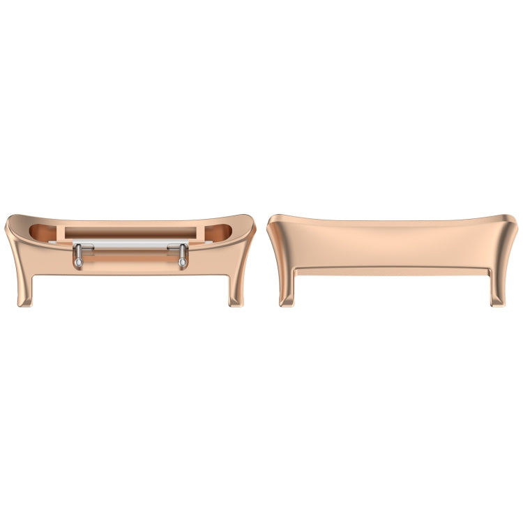 For Honor Watch 4 TMA-L19 1 Pair Metal Watch Band Connector — Rose Gold