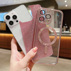 Glitter Electroplating MagSafe TPU Phone Case
