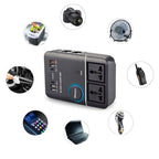 USB+Type-C to 220V QC3.0 200W Power Socket Cigarette Lighter Car Power Inverter — view 3