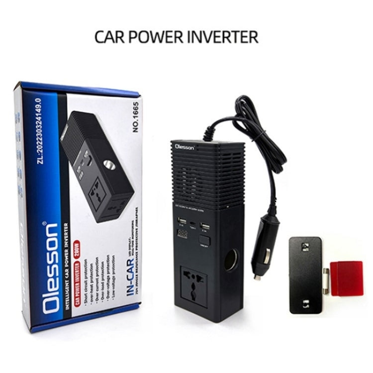 Car Power Inverter 200W Power Socket Car Cigarette Lighter Charger — view 7