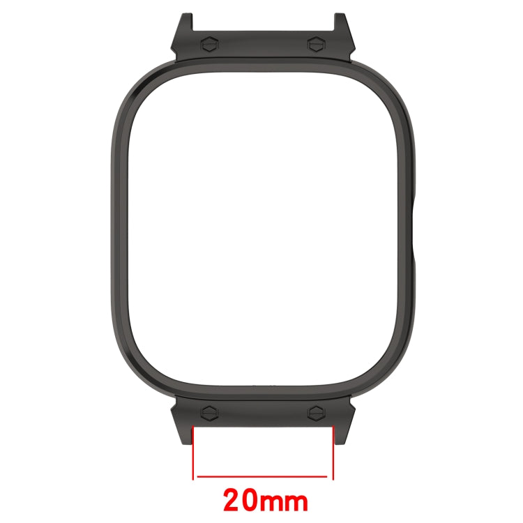 For Redmi Watch 4 Metal Frame Watch Protective Case