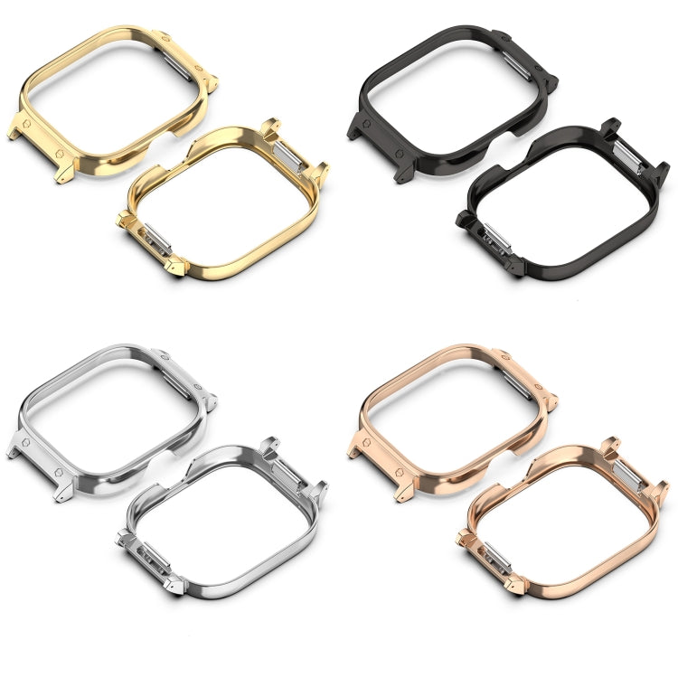 For Redmi Watch 4 Metal Frame Watch Protective Case